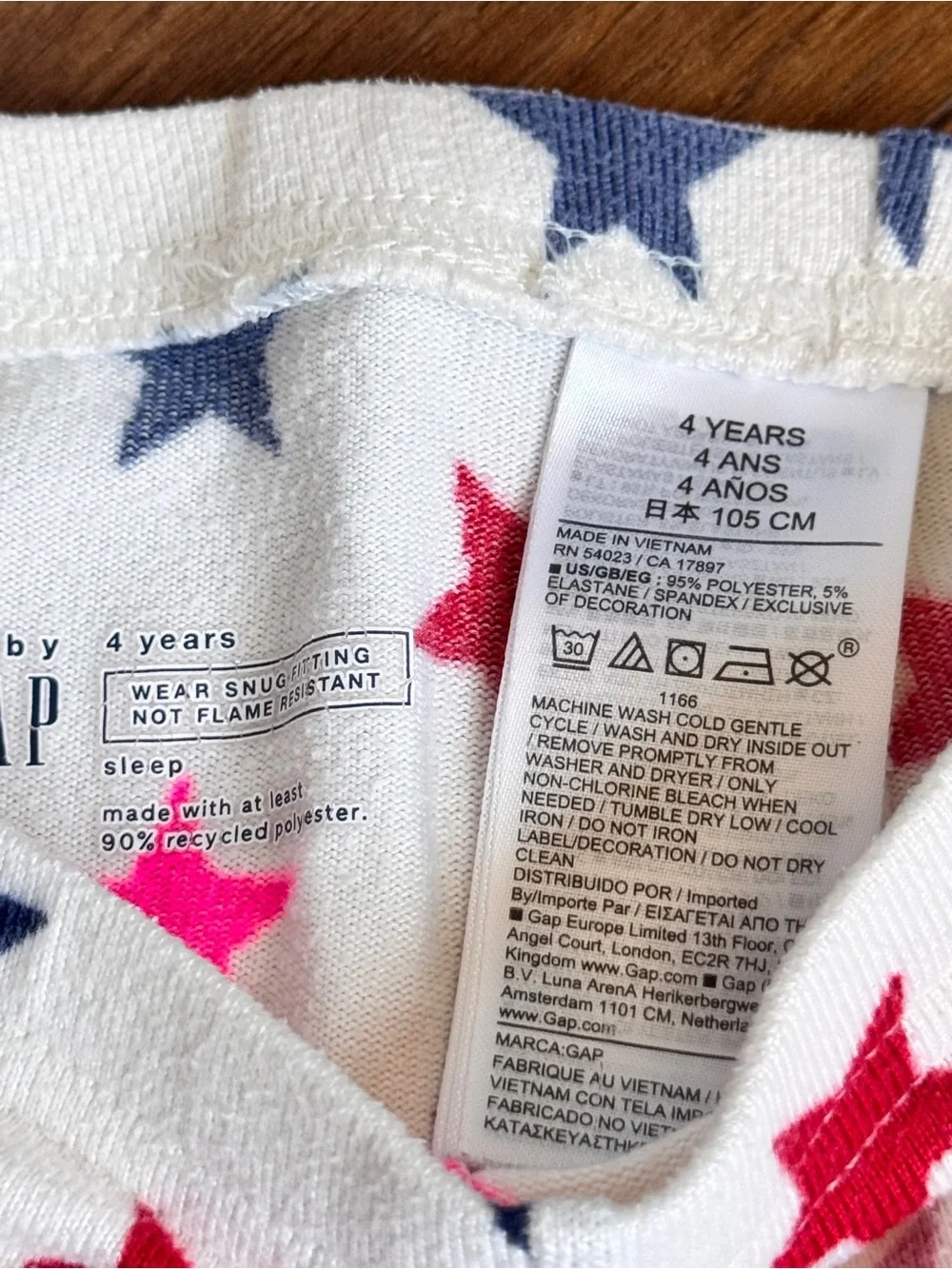 Gap Kids Pajamas 3 sets size 4-5